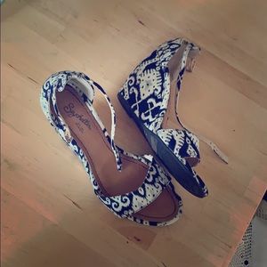Seychelles Pattern Wedges!!!